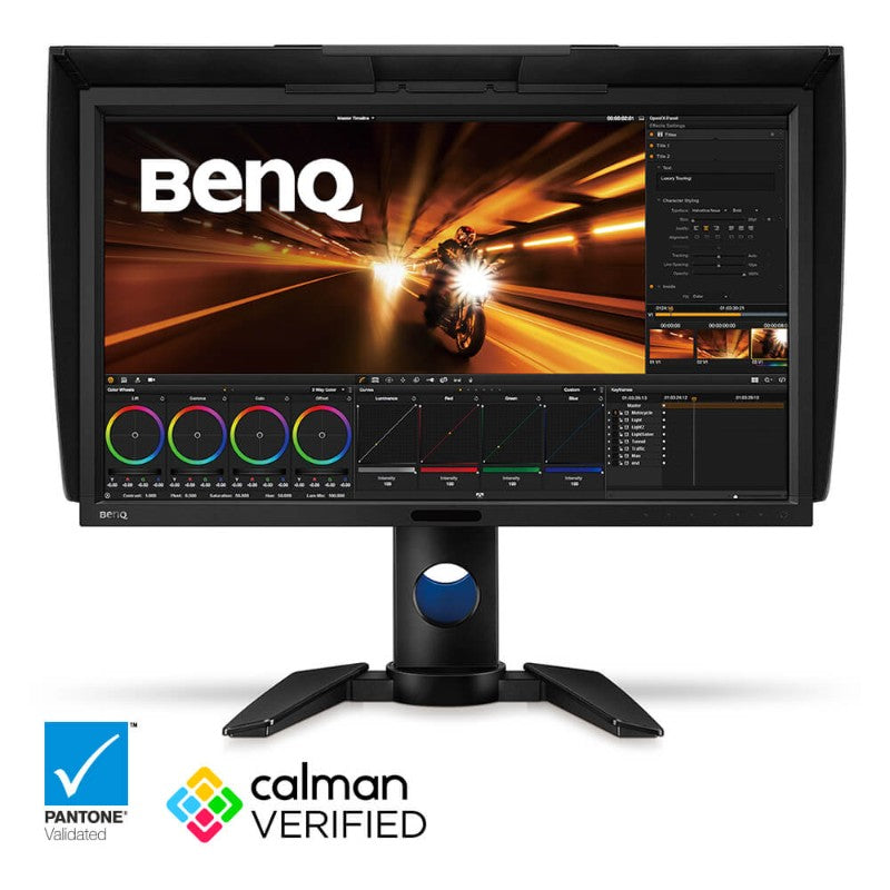 BENQ PV270 Video Post-Production Monitor with Rec. 709, DCI-P3