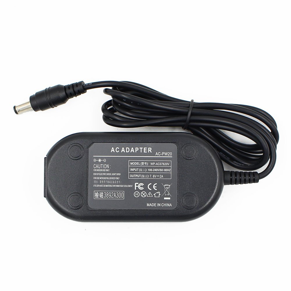 APEX Camera AC Power Adapter Charger kit with DC Coupler