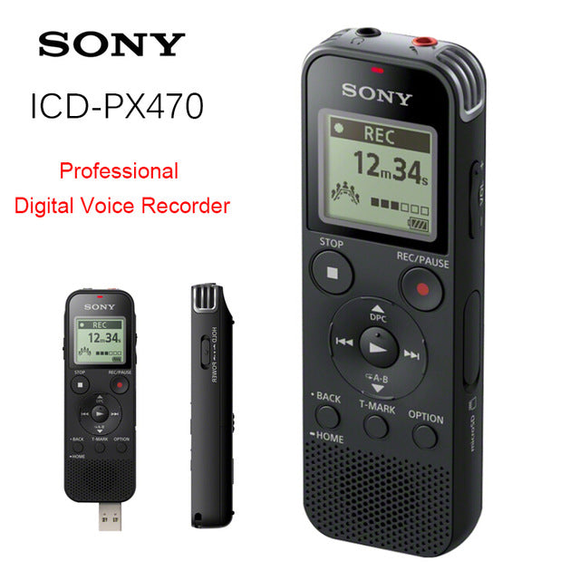 Sony ICD-PX470 Digital Voice Recorder with USB