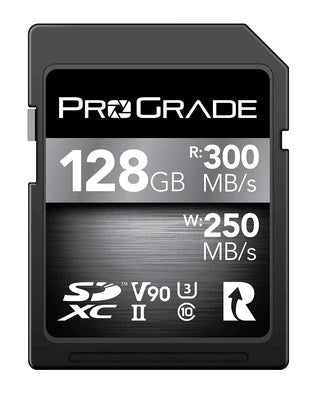 ProGrade Digital SDXC UHS-II V90 300R Memory Card (128gb / 256gb)