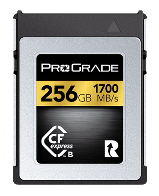 ProGrade Digital CFexpress&#x2122; 2.0 Type B Memory Card (Gold) 1700 (256gb / 512gb)