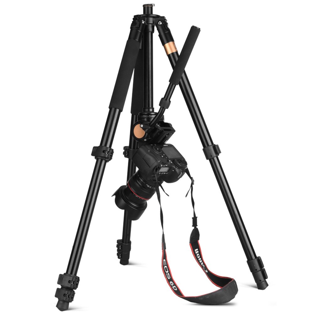 QZSD Q640 Heavy Duty 20kg Capacity Fluid Head Tripod