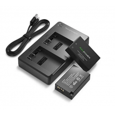 RAVPower Canon LP-E6 2pcs Battery + Charger