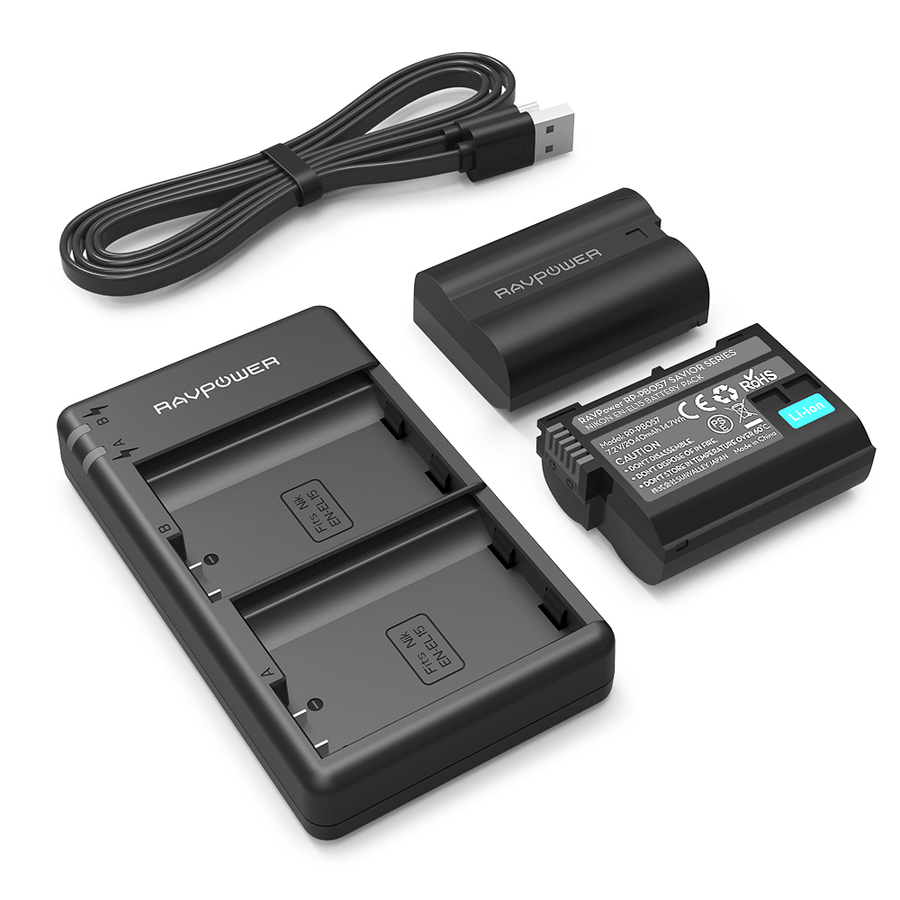 EN-EL15 EN EL15a Battery Charger Set