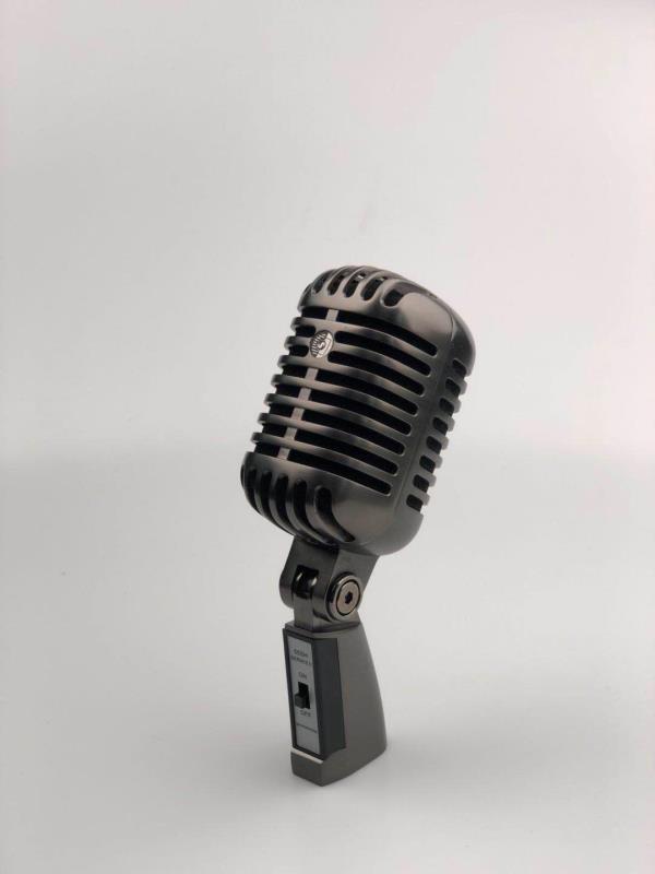 APEX Retro Large Diaphragm Condenser Microphone for Live Interview Recording