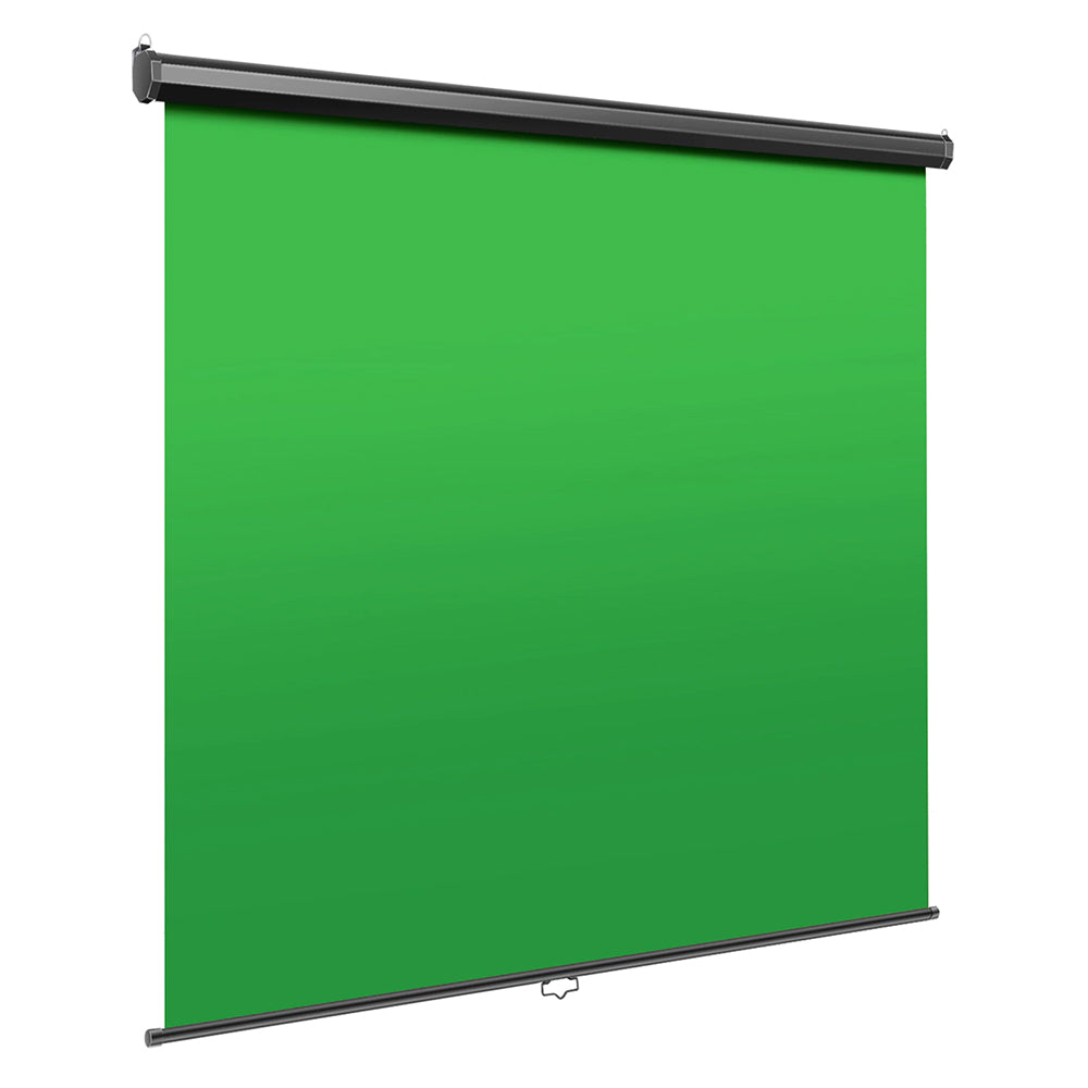 APEX Portable Rolldown Chroma Green Screen Background 180 x 200cm