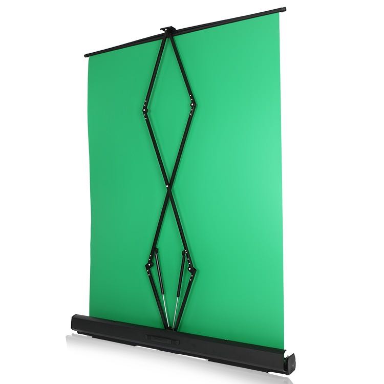 APEX Portable Rollup Chroma Green Screen Background Stand 250 x 200cm