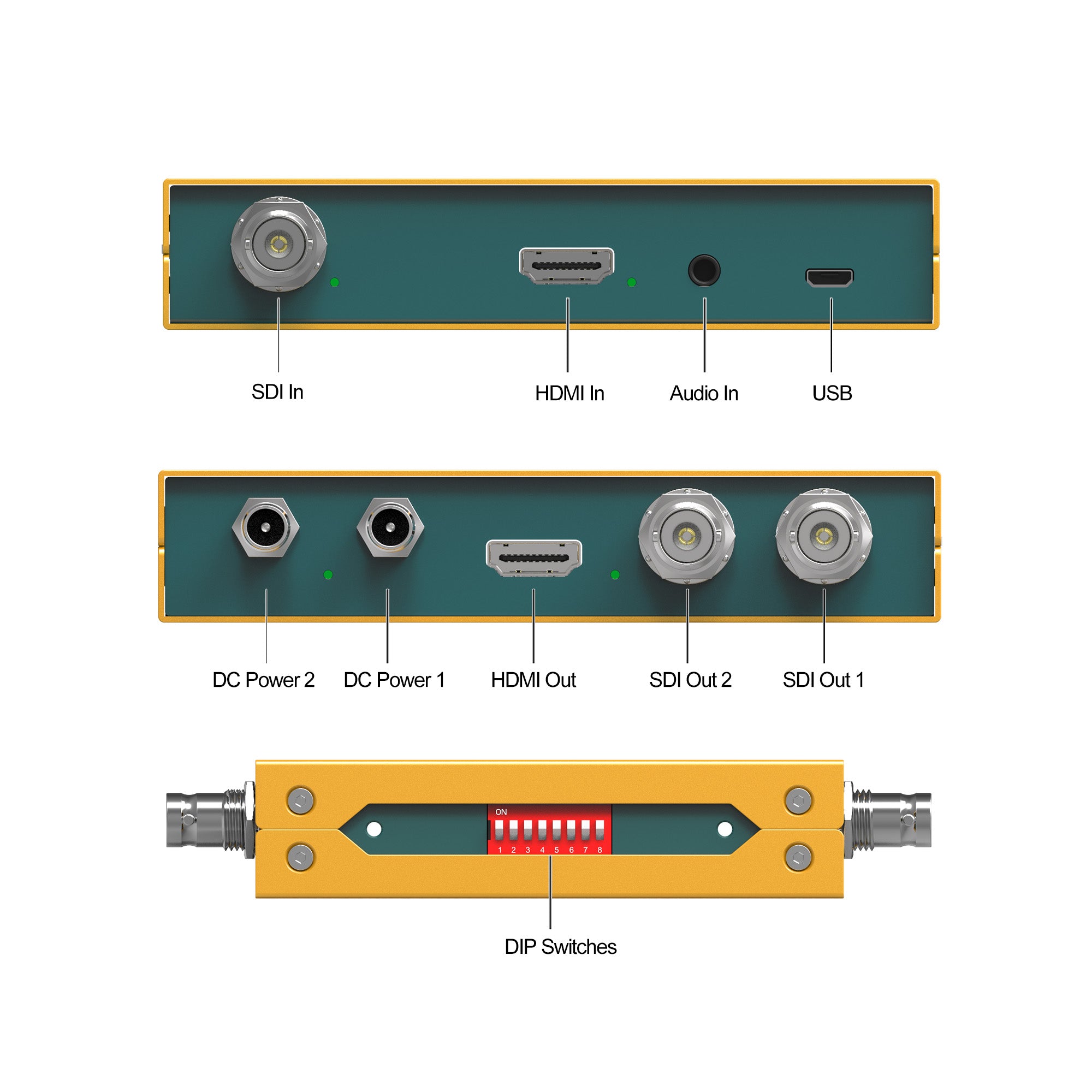 AVMatrix SC2030 3G-SDI/ HDMI Scaling Up Down Cross Converter