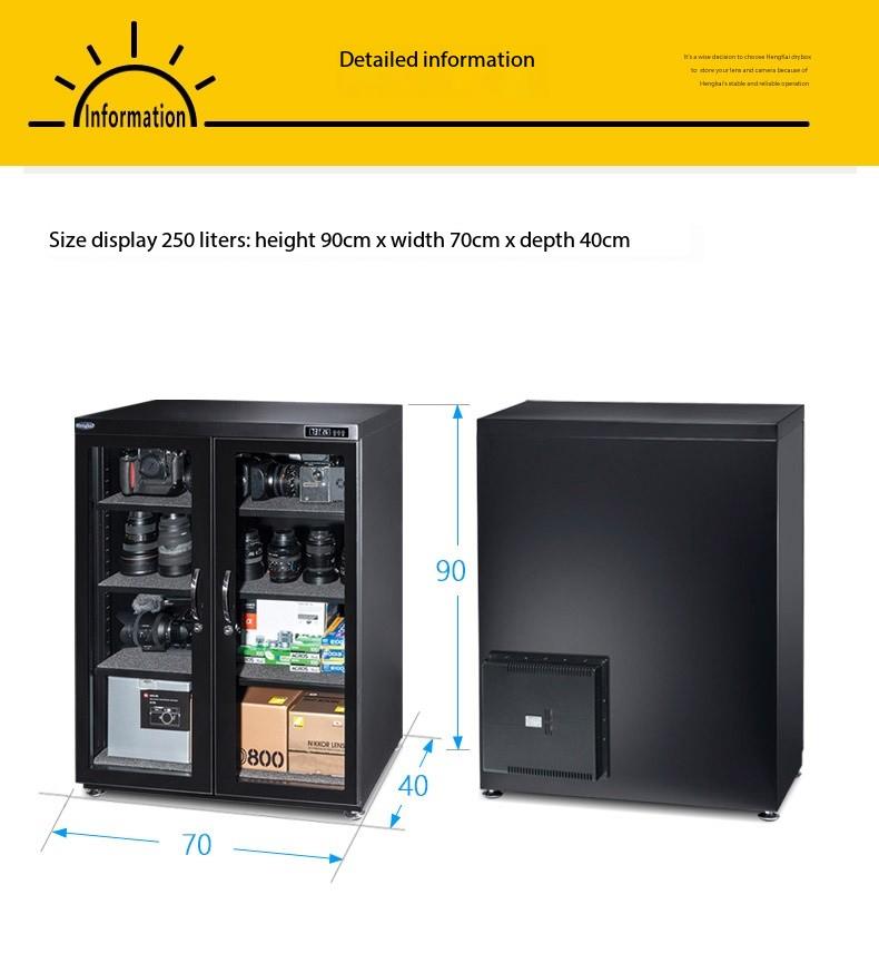 Hengkai SD250 Automatic Electronic Dry Cabinet 250 Liters