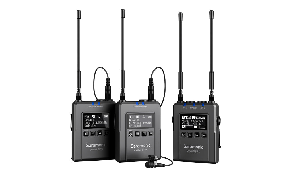 Saramonic UwMic9S Kit2 Wireless Microphone System