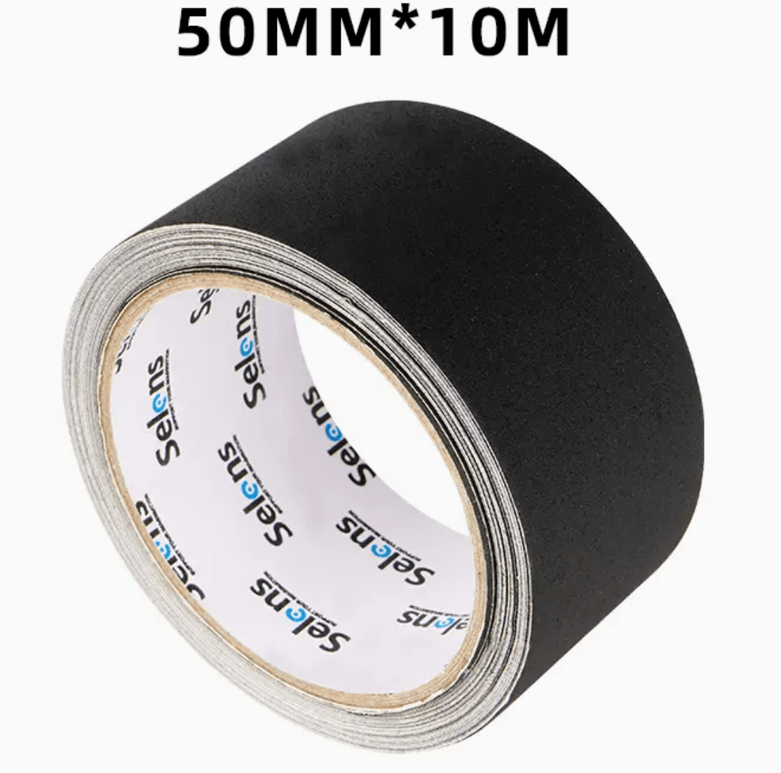 Selens Solid Gaffer Tape for Photography (Matte Black, 50mm x 10m)