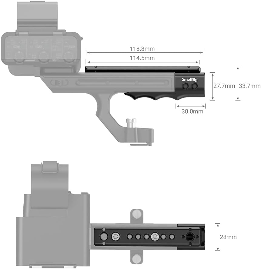 SmallRig FX3 / FX30 XLR Handle Extension Rig for Sony - MD3490