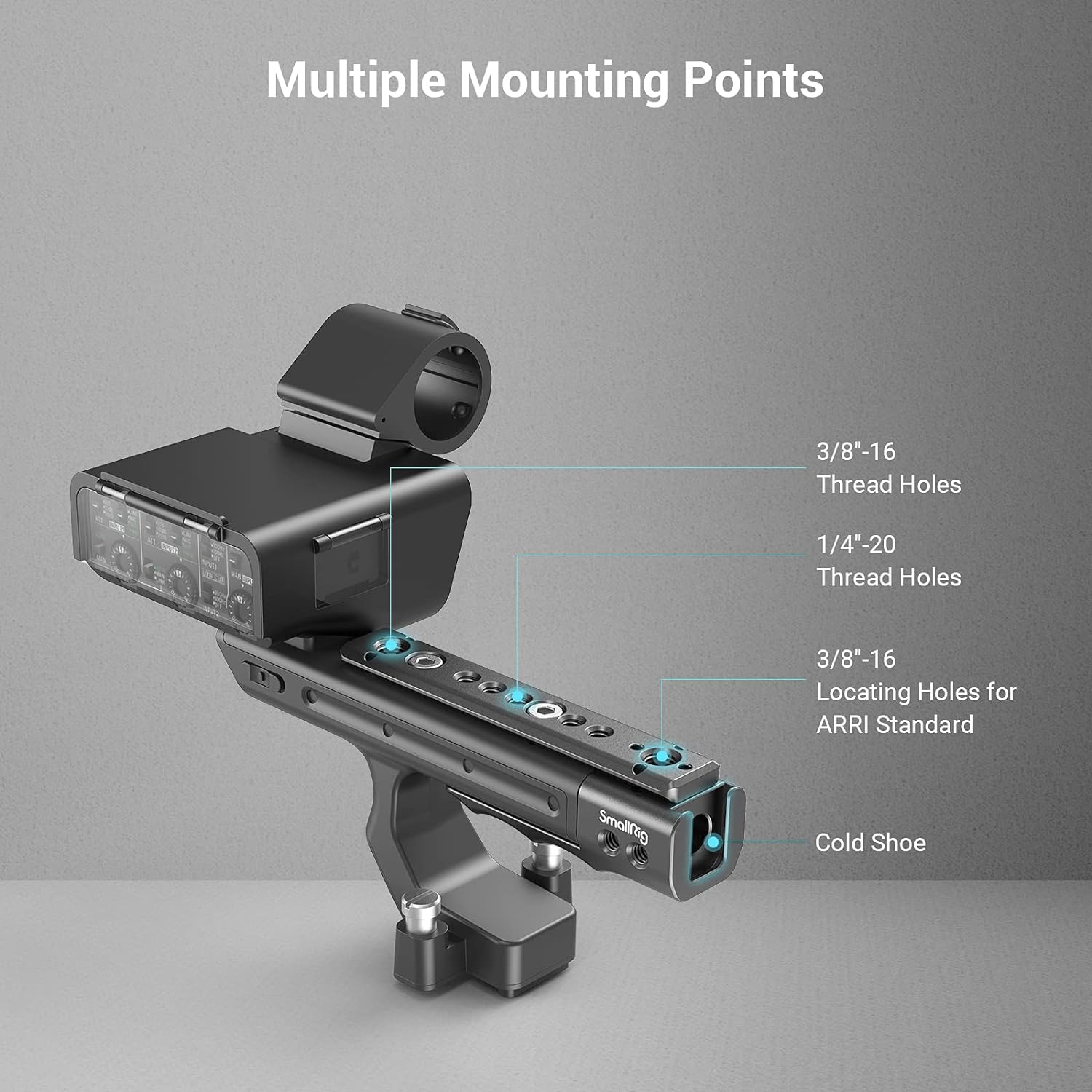 SmallRig FX3 / FX30 XLR Handle Extension Rig for Sony - MD3490