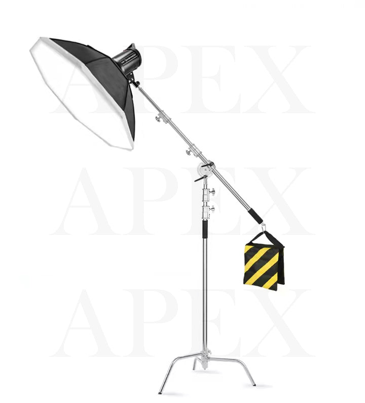 APEX Heavy Duty Stainless Boom Arm with sandbag (8kg Capacity) CSTAND