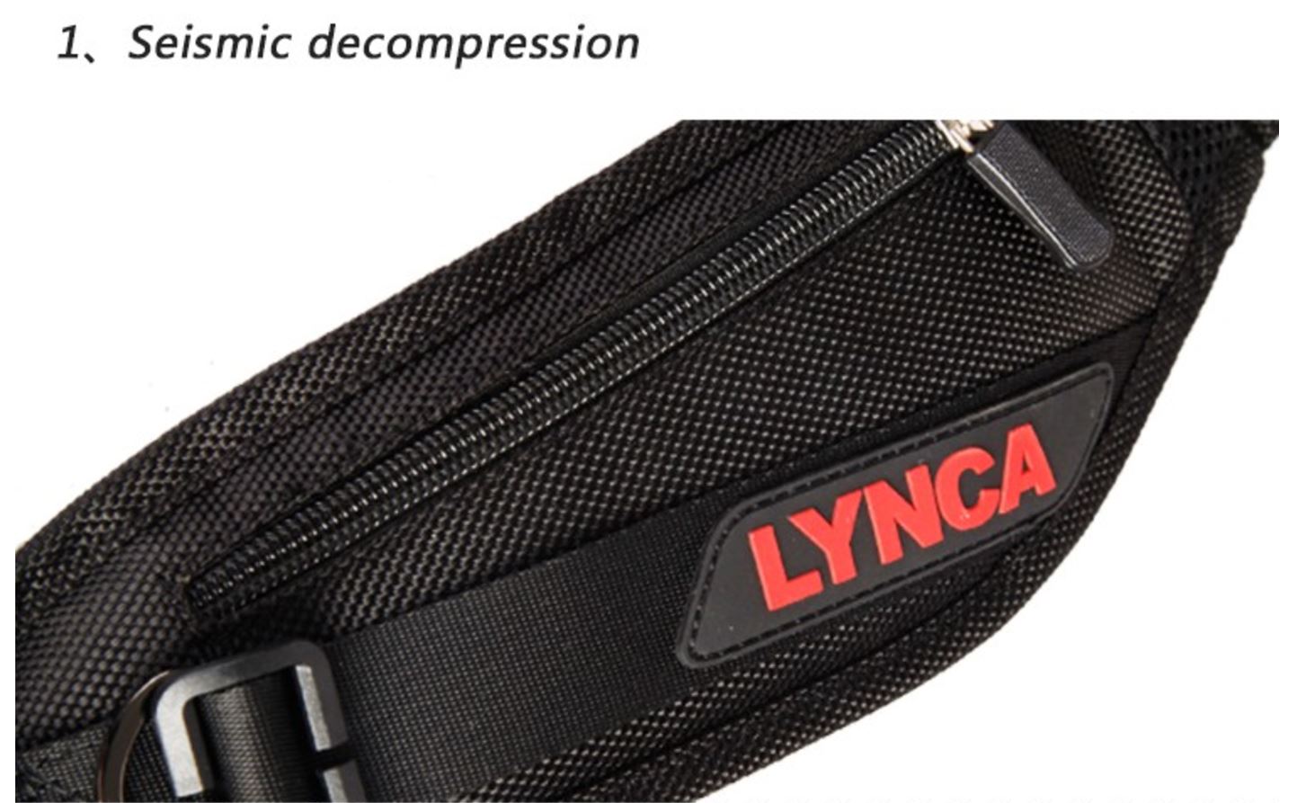 LYNCA AK47 Anti-Slip Quick Rapid Shoulder Sling Strap for Camera