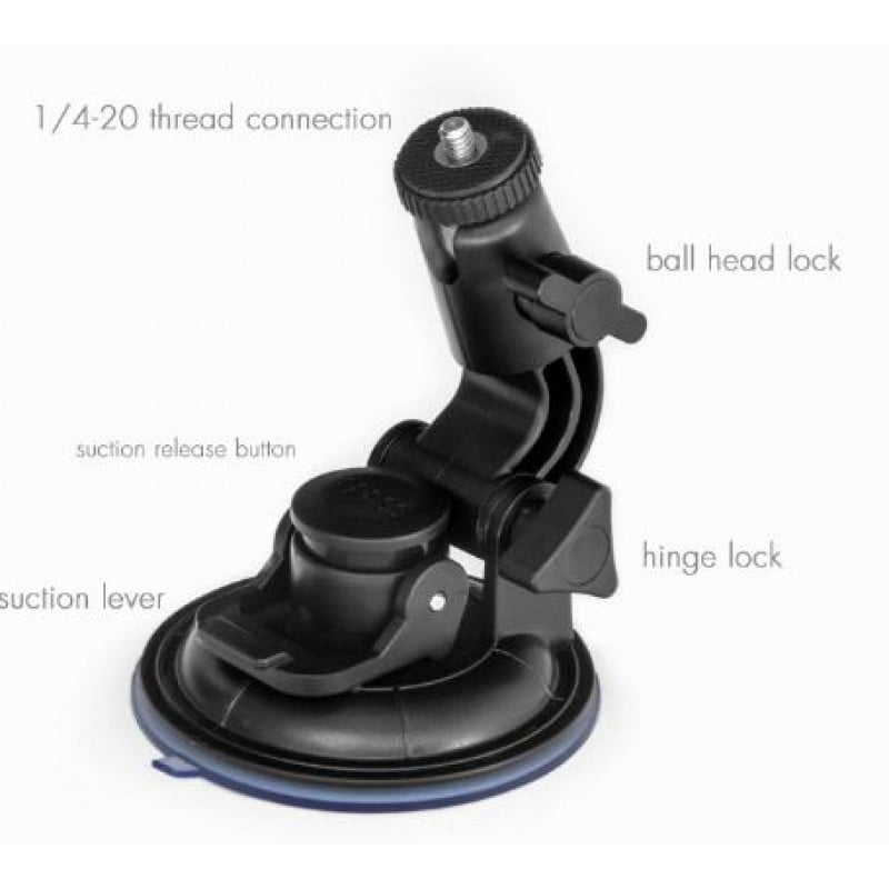 APEX Suction Cup Mount with 1/4 thread for LED