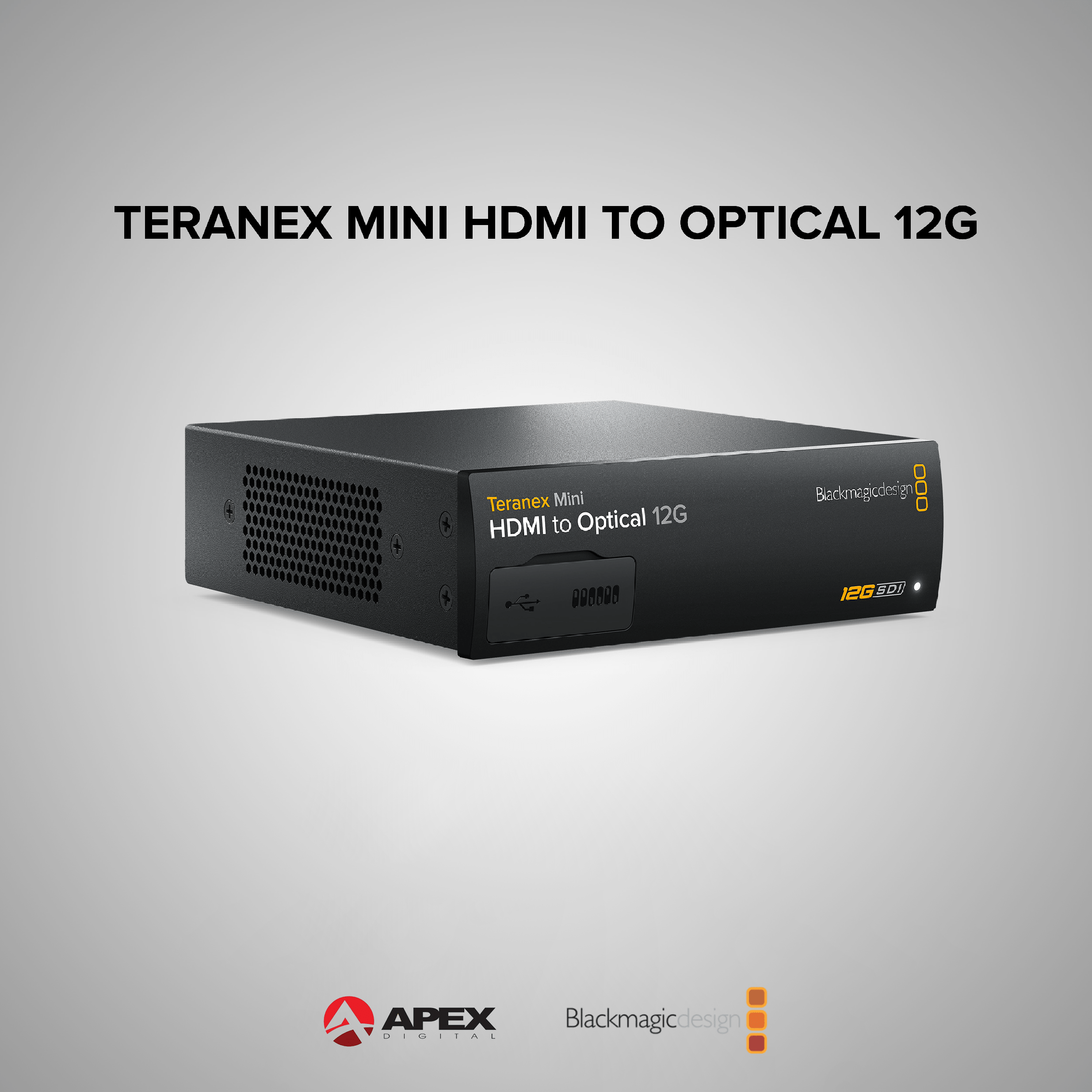 Black Magic Design CONVNTRM/MB/HOPT Teranex Mini - HDMI to Optical 12G