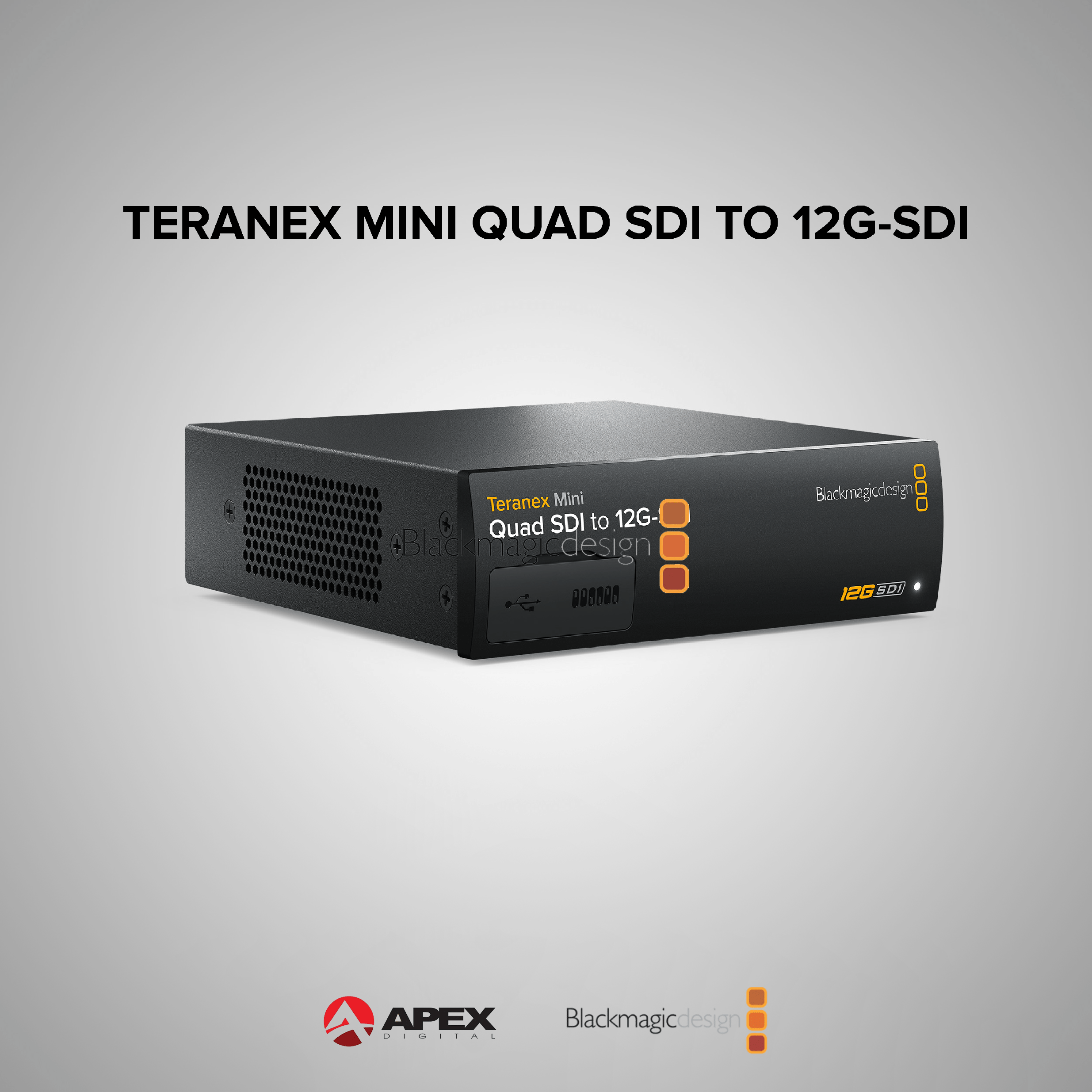 Black Magic Design CONVNTRM/DA/QDSDI Teranex Mini - Quad SDI to 12G-SDI