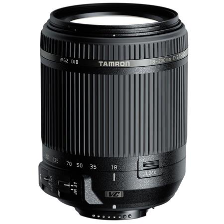 TAMRON 18-200mm f/3.5-6.3 DI-II VC AF Zoom Lens for Nikon APS-C Digital SLRs