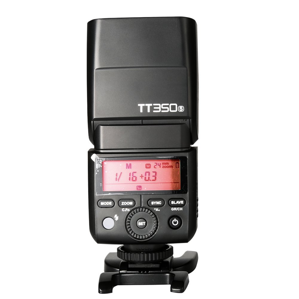 Godox TT350 Speedlite Flash with HSS 1/8000 for Canon, Nikon, Sony, Olympus, Panasonic