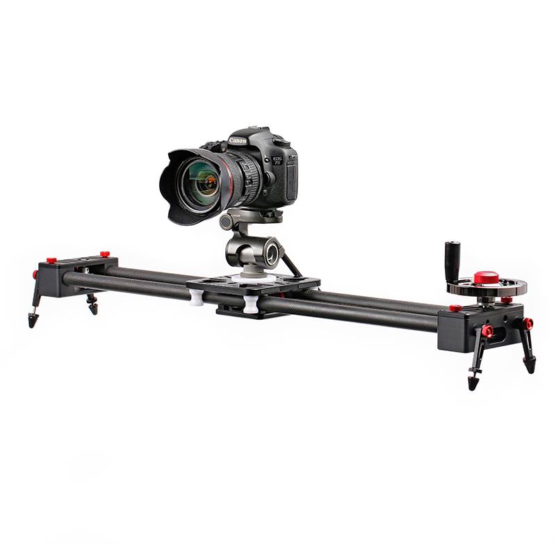 SevenOak SK-TXS80 Carbon Fiber Camera Slider with Flywheel Belt System