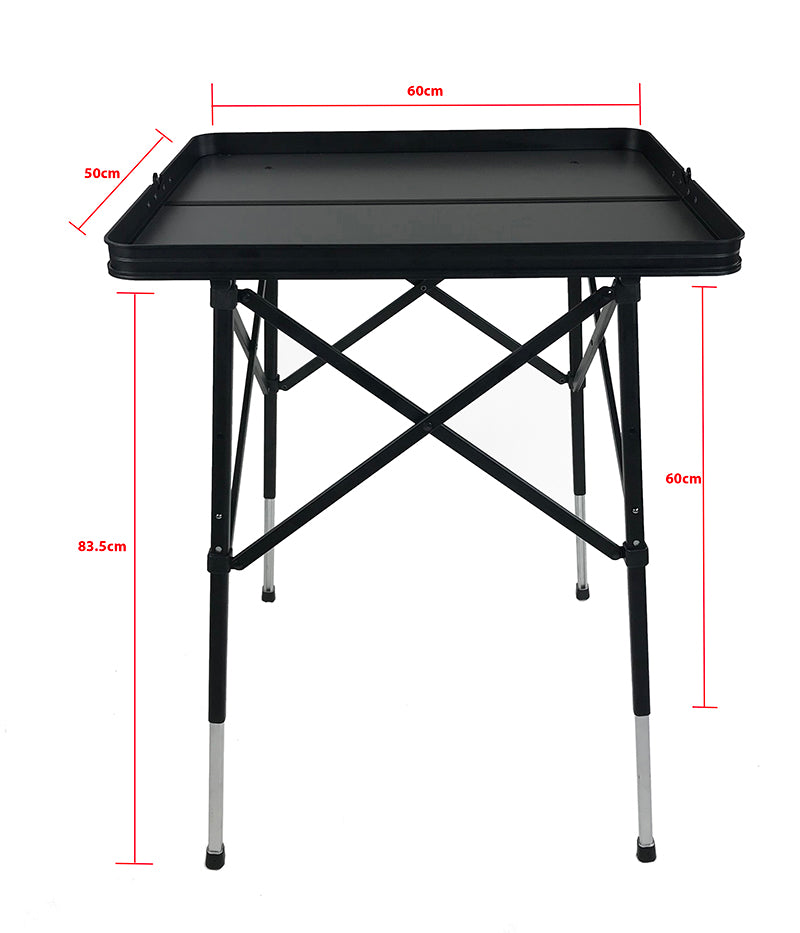 ICON Portable Telescopic Aluminum Makeup Table