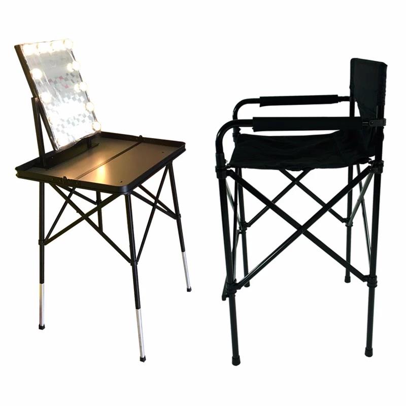 ICON Portable Telescopic Aluminum Makeup Table