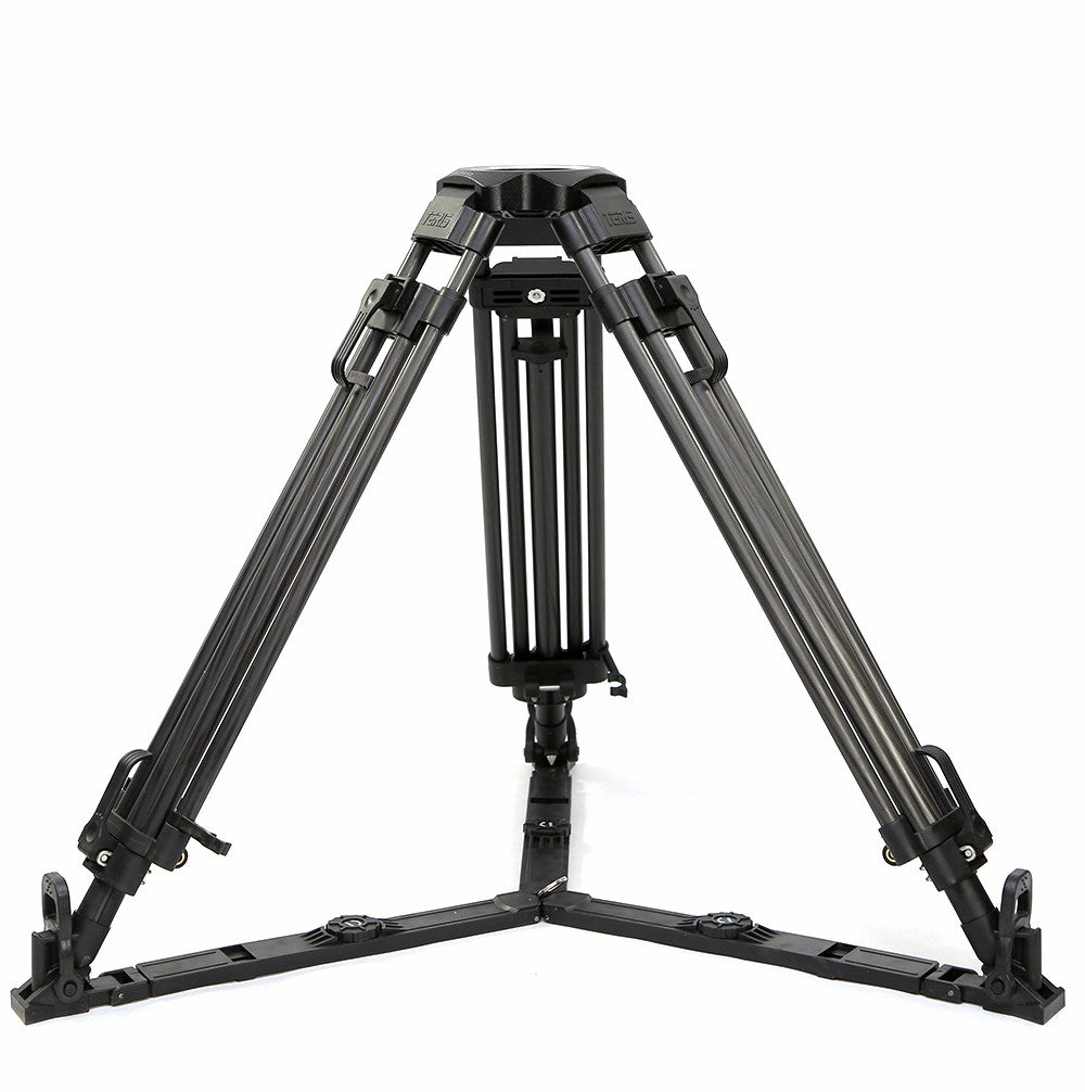 TRIX V18T Carbon Fiber Heavy Duty Professional Tripod Legs With 100mm Bowl Fluid Head