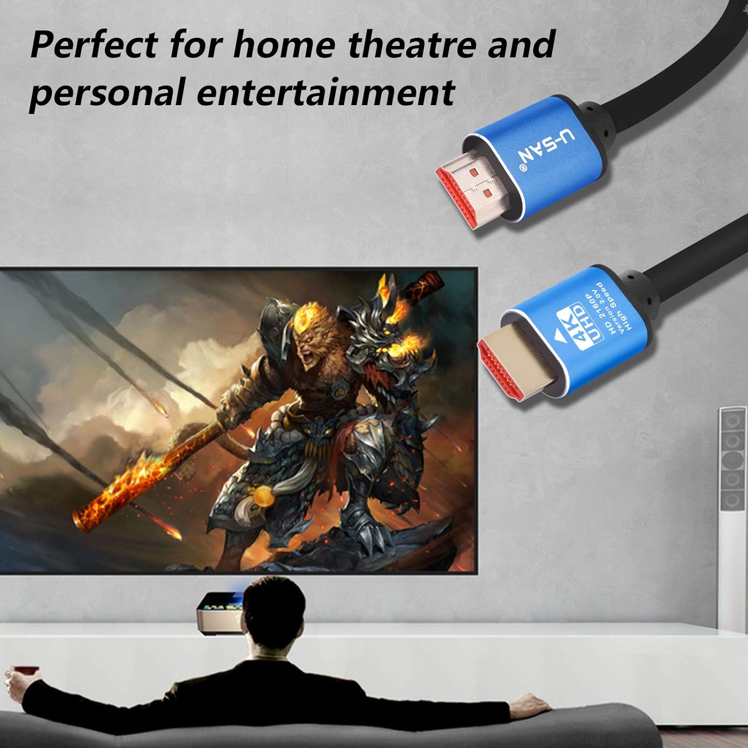 U-SAN 4K PREMIUM HIGH SPEED HDMI CABLE 2.0V