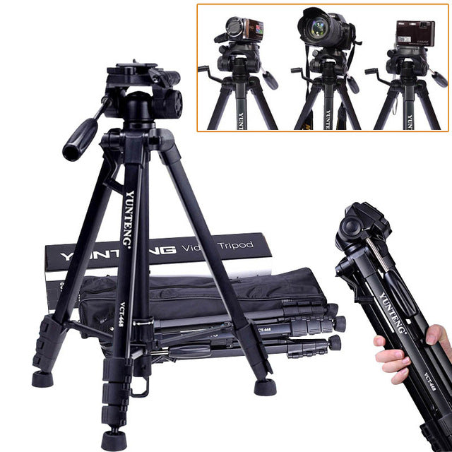 YUNTENG VCT-668 Professional Tripod for DSLR Camera