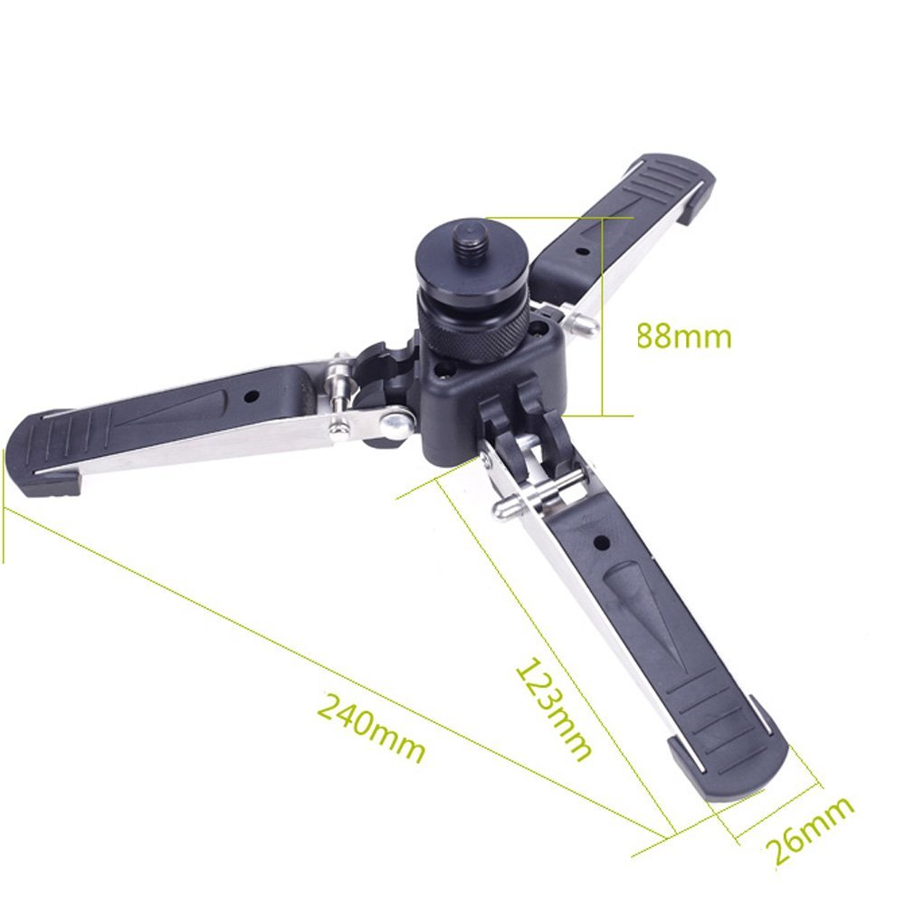 Yunteng VCT-288 Photography and Videography Tripod Monopod With Fluid Pan Head Quick Release Plate And Unipod Holder