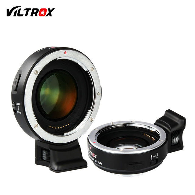 VILTROX EF-E II SPEED BOOSTER with Focal Reducer for Sony Camera to Canon Lenses