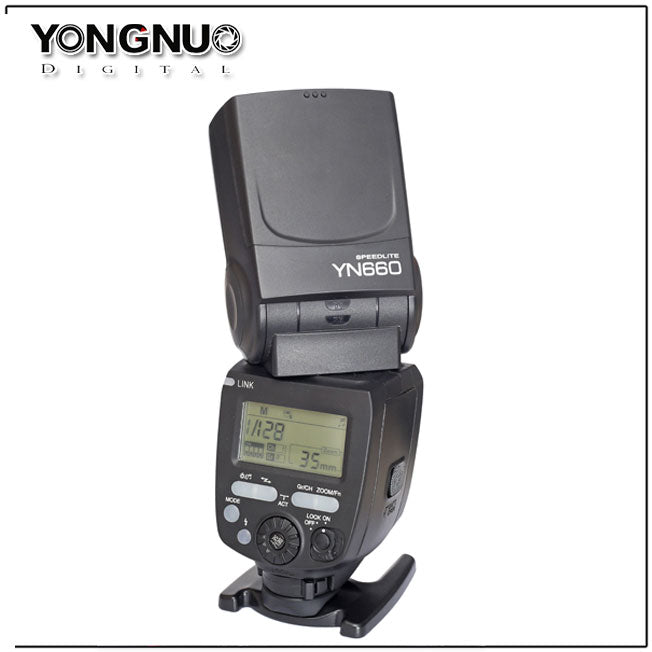 Yongnuo YN660 2.4GHz GN66 Flash Speedlite Universal Mount