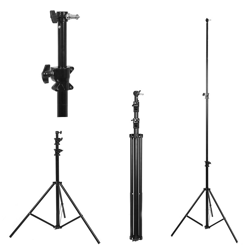 Apex Heavy Duty Butterfly 9ft Pro Light Stand (Air Cushion)