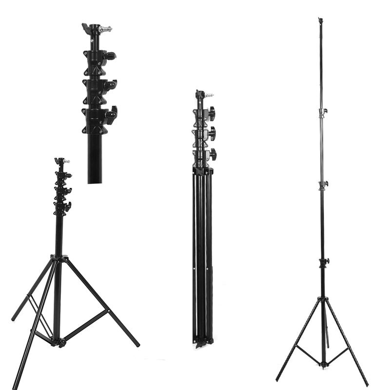 Apex Heavy Duty Butterfly 12ft Pro Light Stand (Air Cushion)