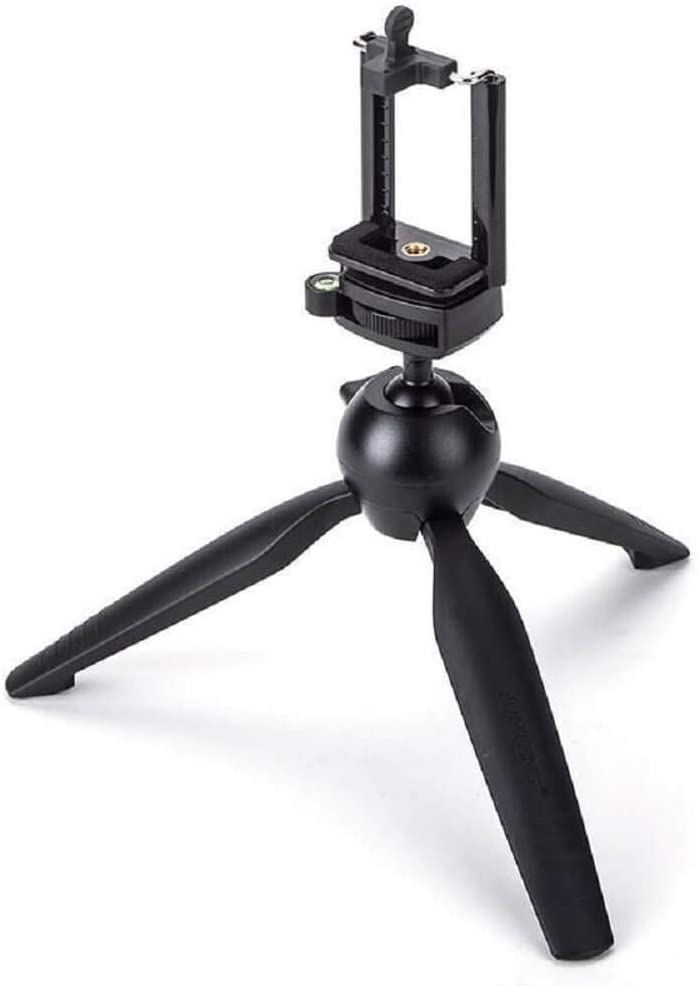 Yunteng YT-238 Table Tripod with Spirit Level and Smartphone Holder