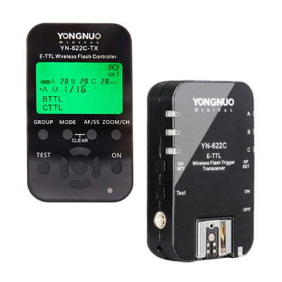 Yongnuo YN622C KIT Flash Trigger HSS 1/8000 for Canon