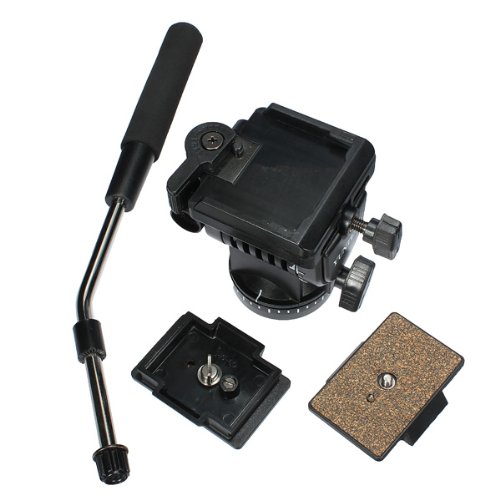 Yunteng YT-950 Tripod Action Fluid Pan Head For DSLR Video Filming