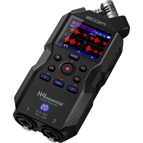 Zoom H4essential 4-Track 32-Bit Float Portable Audio Recorder