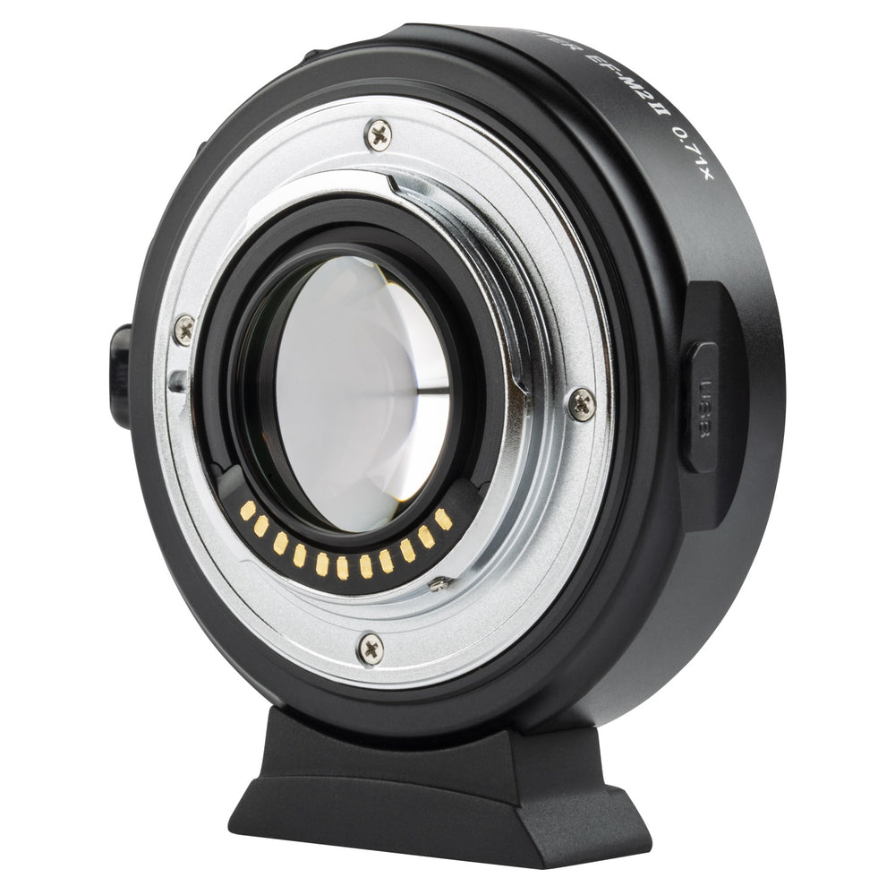 Viltrox EF-M2 II Focal Reducer Speed Booster Adapterfor Canon EF Mount Series Lens to M43 Camera