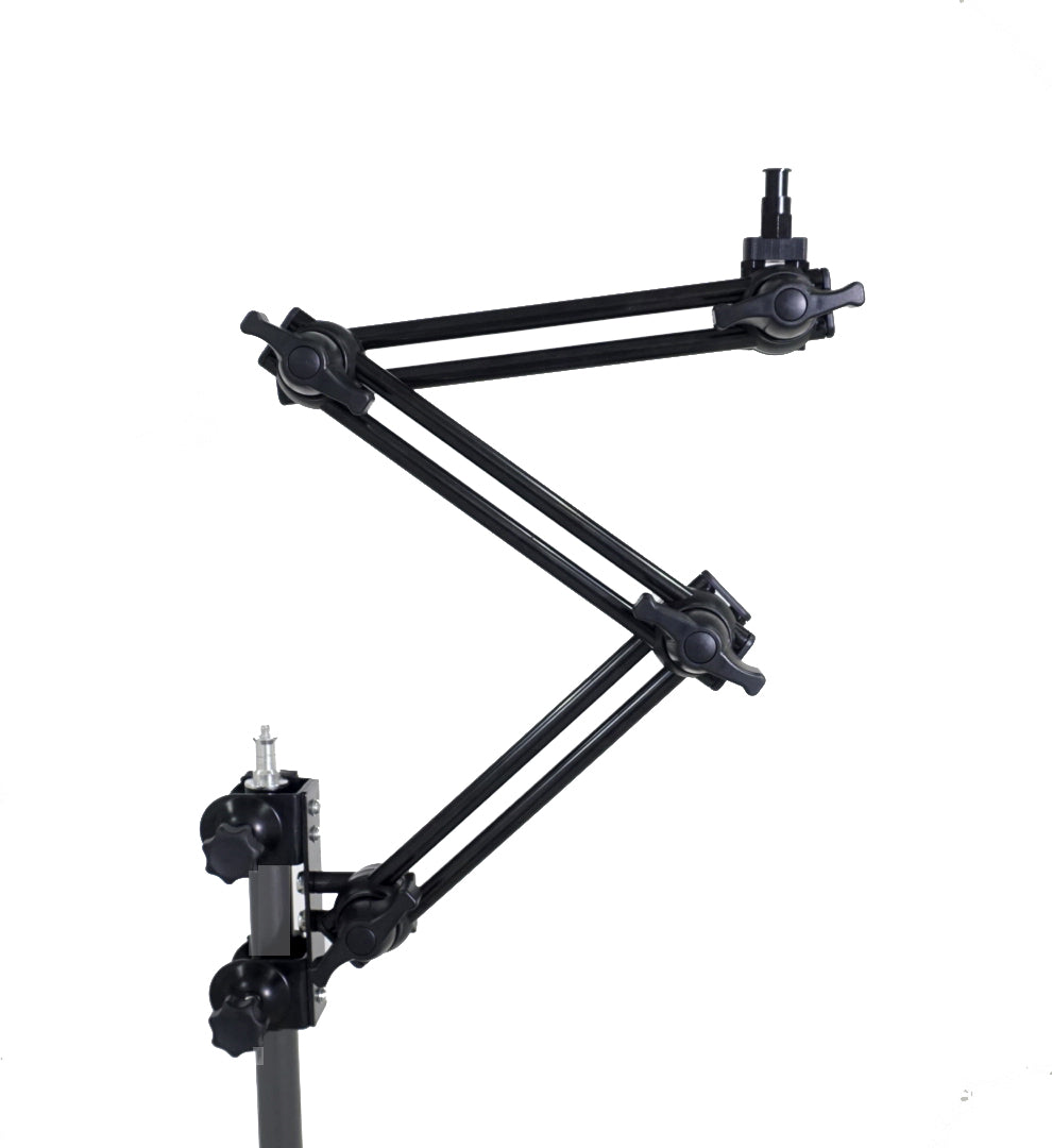 APEX 3 Section Double Articulated Arm with Dual Clamp