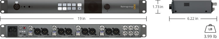 Blackmagic Design SWRCONVRCK2 ATEM Studio Converter 2