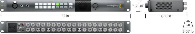 Blackmagic Design SWRCONVRCKT4K8 ATEM Talkback Converter 4K