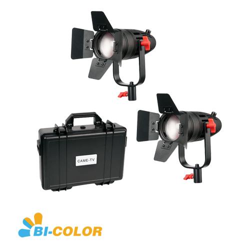 CAME-TV Boltzen 30w Fresnel Fanless Focusable LED Bi-Color 2pcs Kit