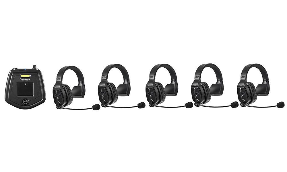 Saramonic WiTalk WT6S Full-Duplex Wireless Intercom Headset System