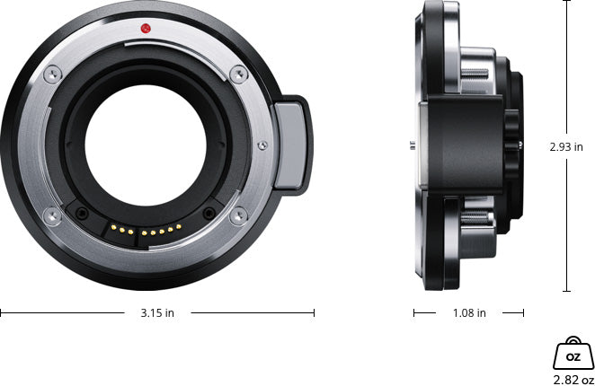 Black Magic Design CINEURSAMUPROTEF Blackmagic URSA Mini Pro EF Mount