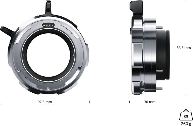 Black Magic Design CINEURSAMUPROTPL Blackmagic URSA Mini Pro PL Mount