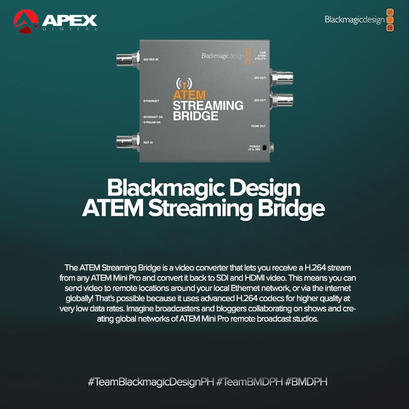 Blackmagic Design ATEM Streaming Bridge