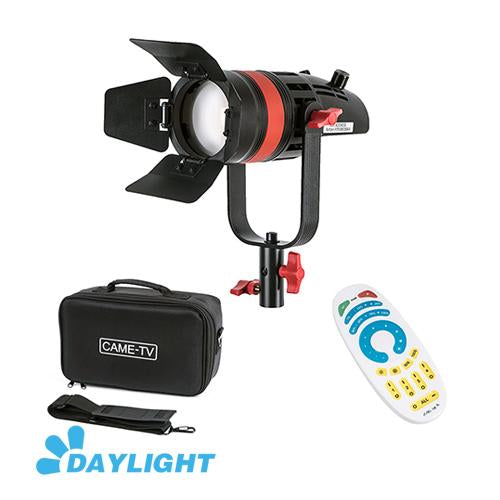 CAME-TV 1 pc Q-55W Boltzen 55w High Output Fresnel Focusable LED Daylight With Bag