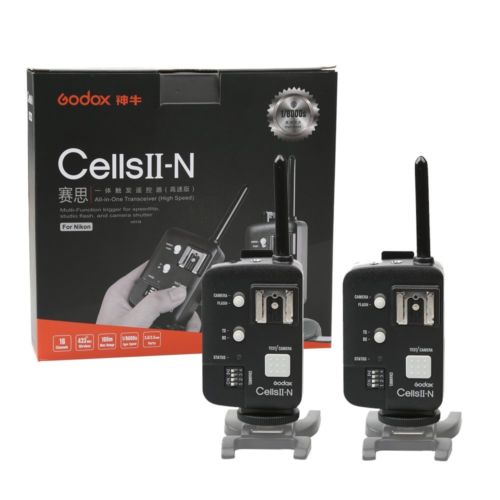 Godox Cells II Flash Trigger 1/8000 HSS